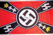SS Parade Flag 3x5 FOOT Heimwhere Danzig which later became Totenkopf
