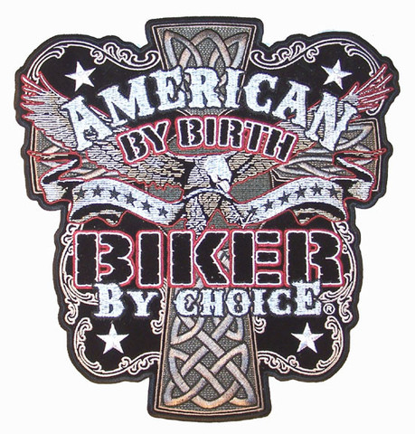 JUMBO AMERICAN BY BIRTH BIKER BY CHOICE PATCH 10 INCH – VolkSStorm.com