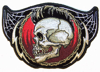 Skull Mohawk Patch – Volksstorm.com