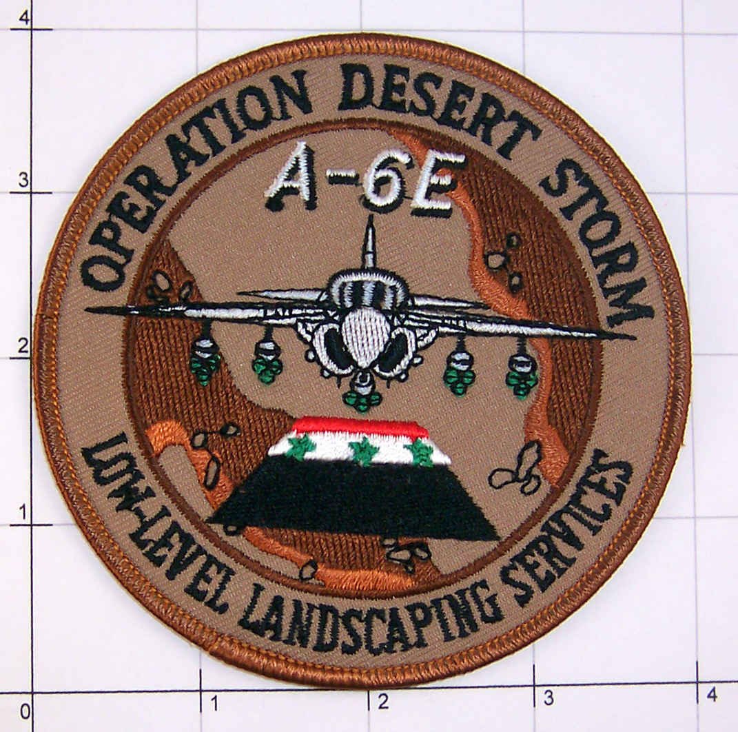 A-6E Operation Desert Storm Low Level Landscaping Service Patch ...