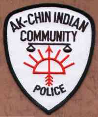 AK Chin Indian Community Police VolkSStorm com
