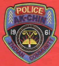 AK Chin Police Indian Community 1961 3 8 215 4 2 VolkSStorm com