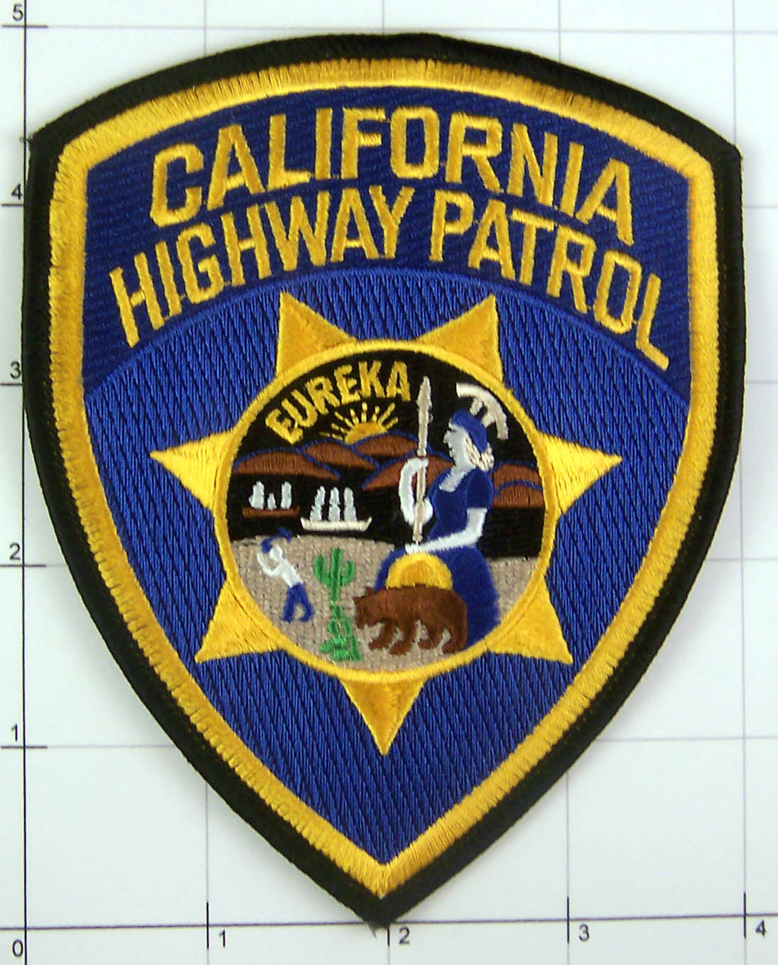 California Highway Patrol Eureka Star Law Enforcement Patch ...