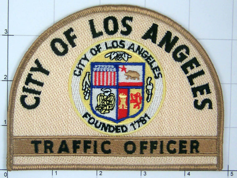 California Los Angeles Traffic Officer Founded 1781 Patch 2326