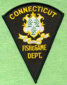 Ct Fish And Game Department Patch 14473 