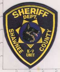 KS Shawnee County Sheriff Department K9 4.1″x5″ – VolkSStorm.com