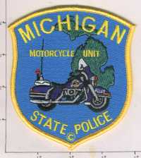 MI State Police Motorcycle Unit 3.9″x4.5″ – VolkSStorm.com