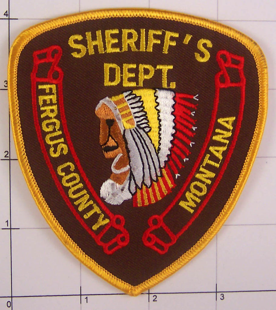 Montana Fergus County Sheriff’s Department Indian Head Law Enforcement