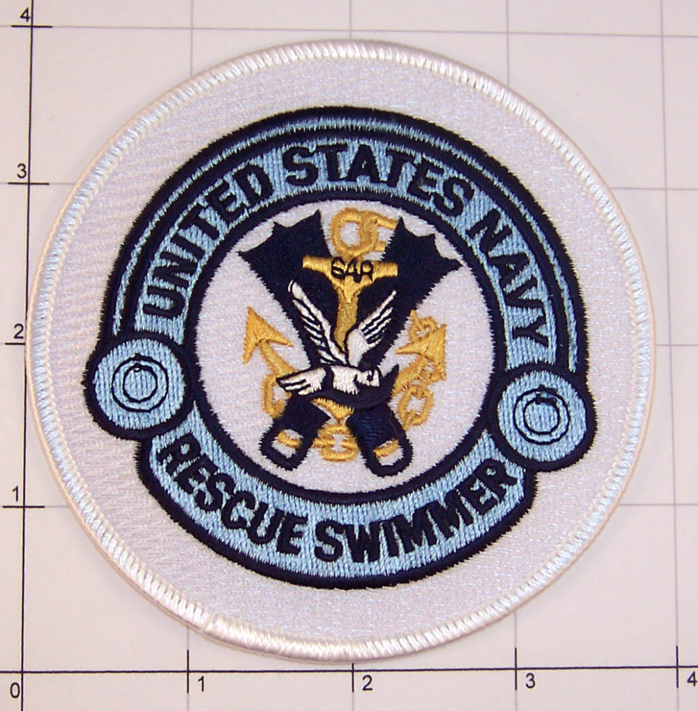 US Navy Rescue Swimmer Anvil Seagull Scuba Military Patch